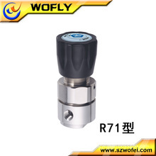 1/4 pressure regulator air pressure regulator with gauge